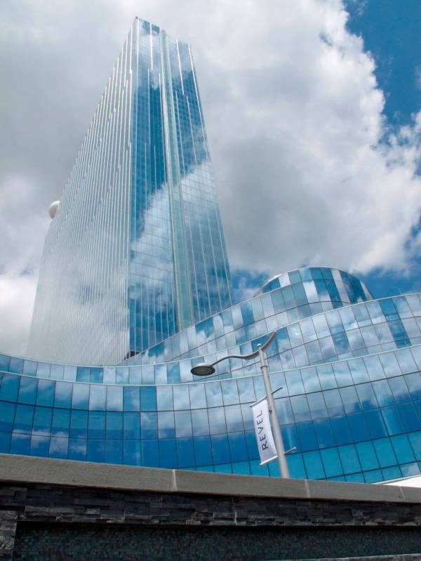 This May 10, 2012, photo shows the exterior of the former Revel casino in Atlantic City, N.J. T ...