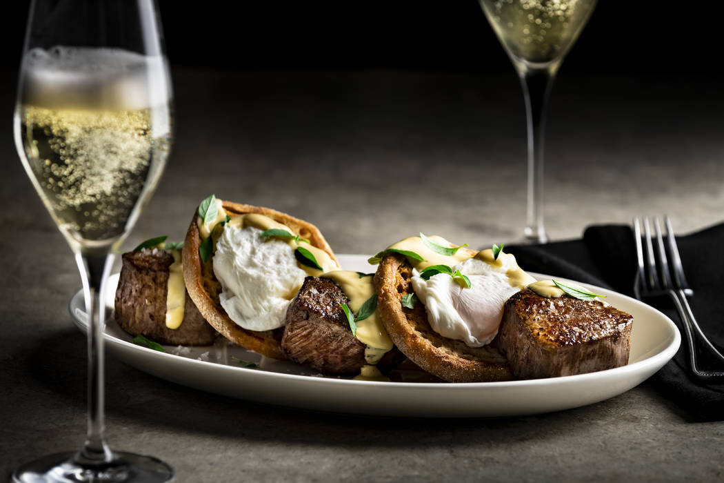 Filet Mignon Benedict at Del Frisco's Double Eagle Steakhouse. (Del Frisco's Double Eagle Steak ...