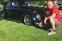 Findlay Volkswagen Henderson parts manager Frank Mattos is also a Volkswagen enthusiast, as evi ...