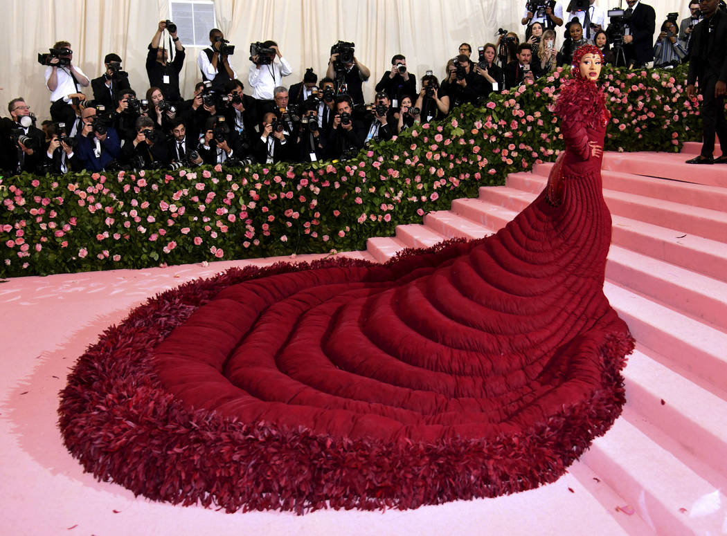 Cardi B attends The Metropolitan Museum of Art's Costume Institute benefit gala celebrating the ...