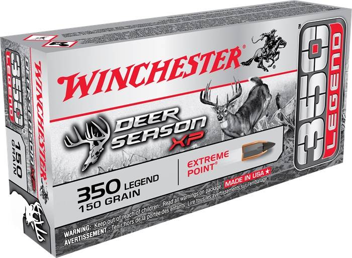Winchester's new cartridge, the 350 Legend, is built on the .223 case and is expected hit store ...