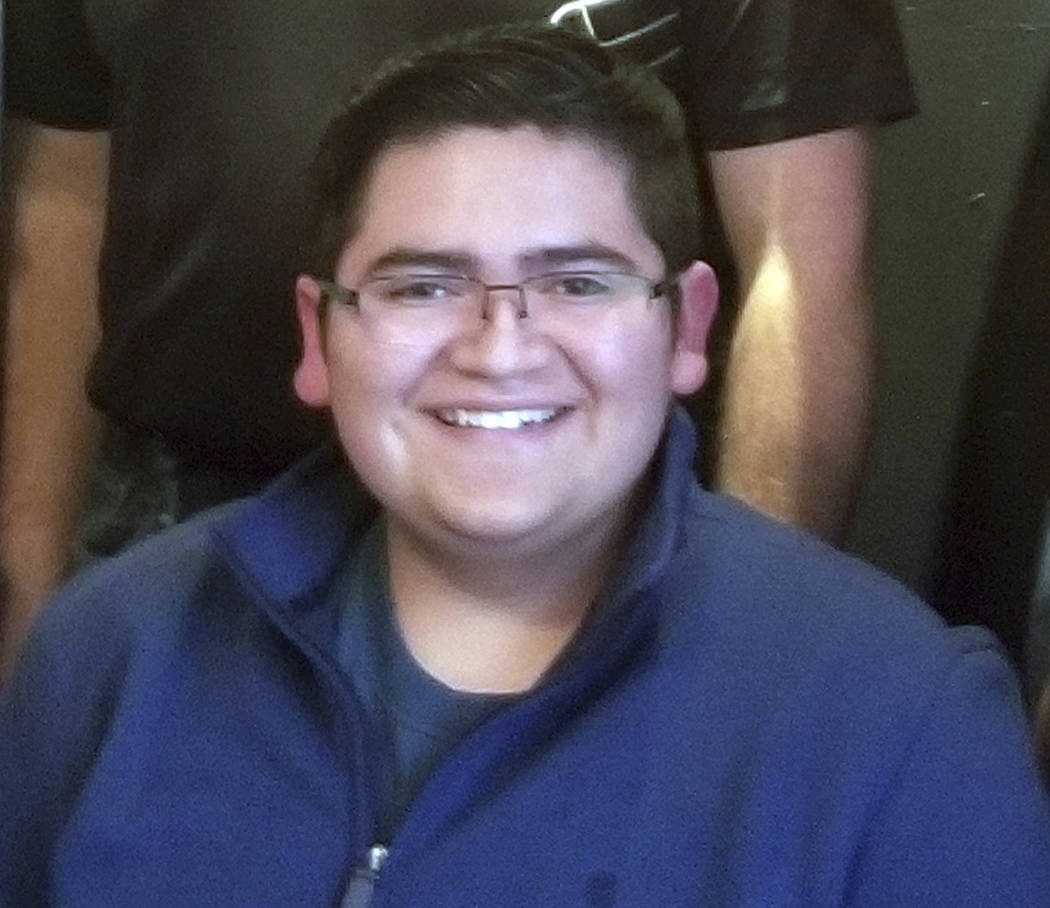 This undated photo provided by Rachel Short shows Kendrick Castillo, who was killed during a sh ...