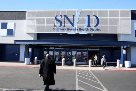 The Southern Nevada Health District in Las Vegas (K.M. Cannon/Las Vegas Review-Journal) @KMCann ...
