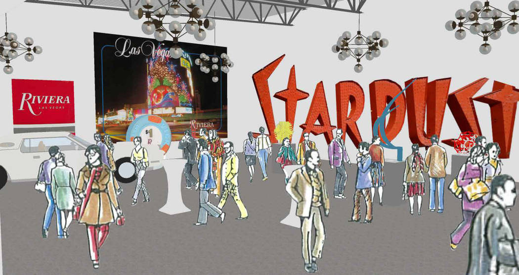 Rendering of the Neon Museum expansion. The museum acquired the Reed Whipple Cultural Center lo ...