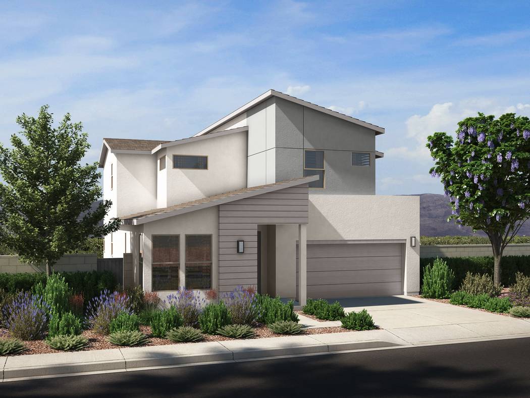 Sales are now underway at Cirrus by Pardee Homes in southwest Las Vegas off Cactus Avenue and J ...