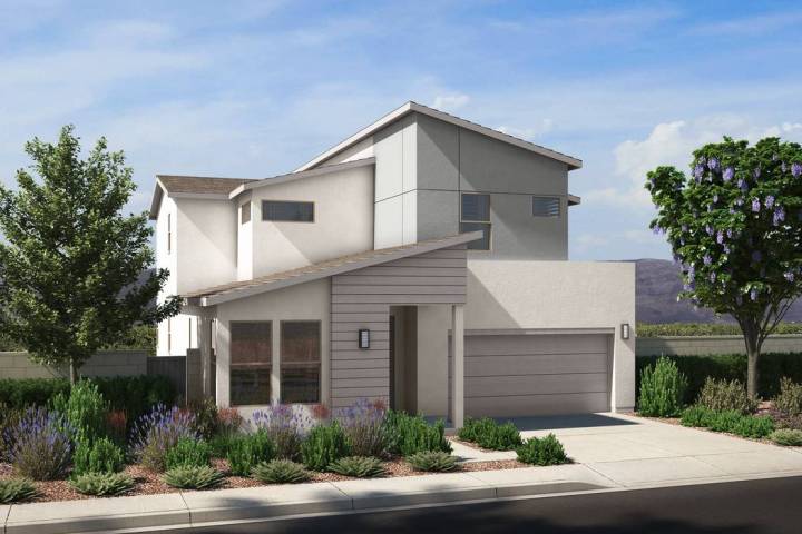 Sales are now underway at Cirrus by Pardee Homes in southwest Las Vegas off Cactus Avenue and J ...