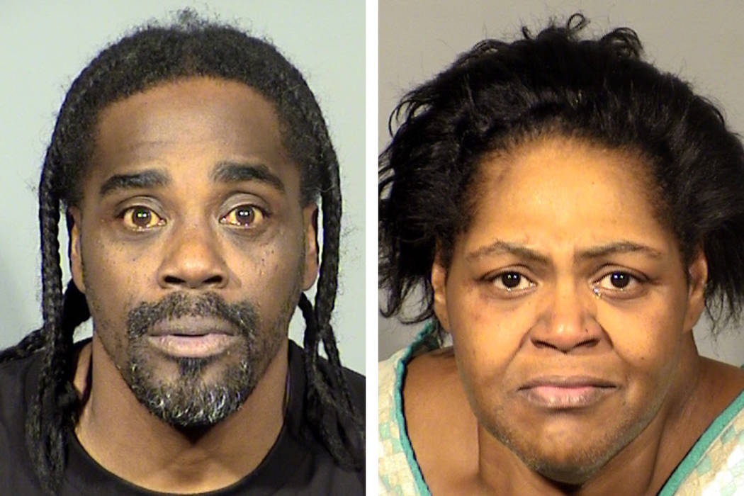 Samuel Moore (left) and Yolanda Washington (Las Vegas Metropolitan Police Department)