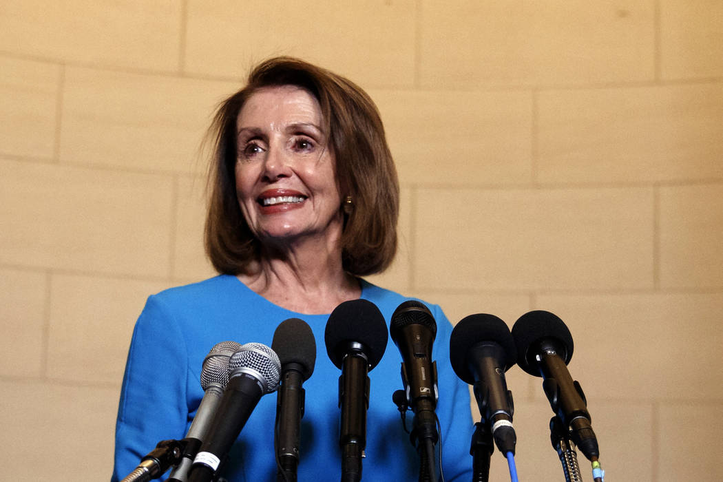 House Majority Leader Nancy Pelosi, D-Calif. (AP Photo/Carolyn Kaster)