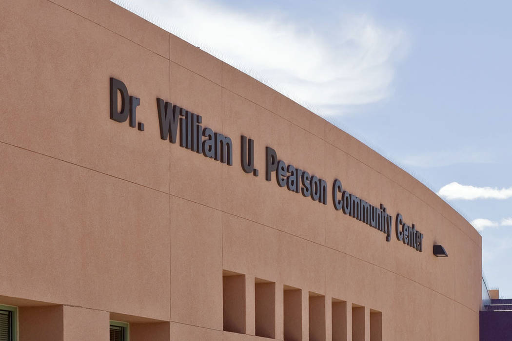 The Dr. William U. Pearson Community Center (Las Vegas Review-Journal/File)