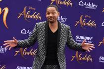 Will Smith arrives at the premiere of "Aladdin" on Tuesday, May 21, 2019, at the El Capitan The ...