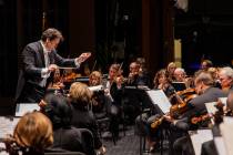 Donato Cabrera conducts the Las Vegas Philharmonic.