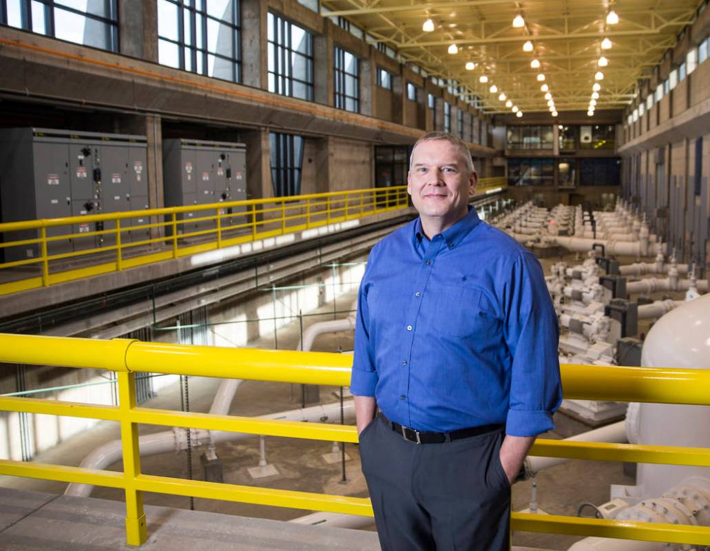 Southern Nevada Water Authority General Manager John Entsminger at Springs Preserve on Tuesday, ...