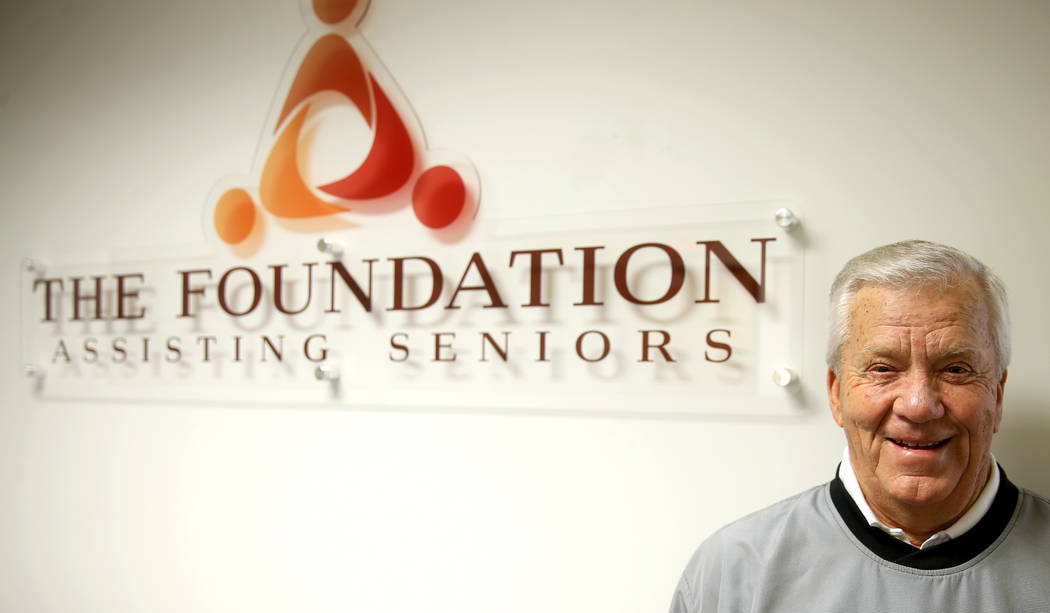 Favil West is co-founder of Foundation Assisting Seniors, a Henderson nonprofit. (K.M. Cannon/L ...