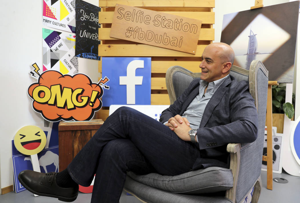 Facebook's Managing Director for the Middle East and North Africa, Ramez Shehadi speaks to The ...