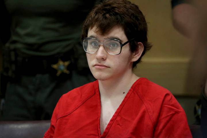 School shooting suspect Nikolas Cruz appears for a hearing at the Broward Courthouse in Fort La ...