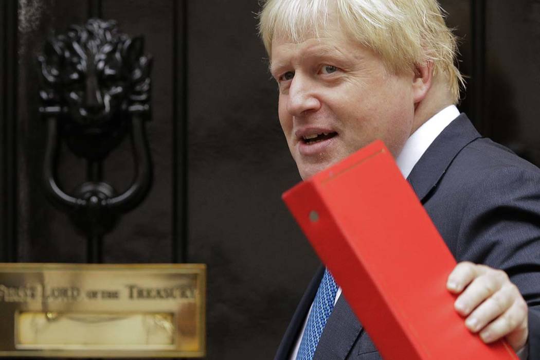 Boris Johnson. (AP Photo/Alastair Grant, File)