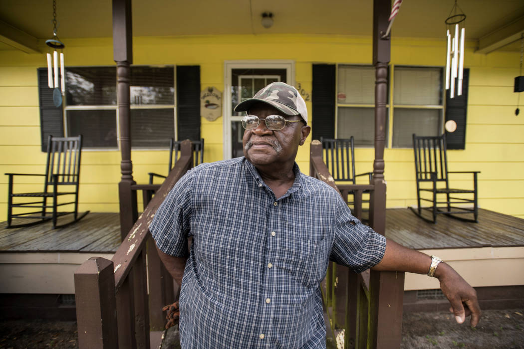 In this May 13, 2019, photo, lifelong Nichols, S.C., resident Thomas Lee, poses for a portrait ...