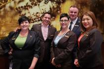 These members of the Four Seasons concierge team also are members of Les Clefs d’Or, or the k ...