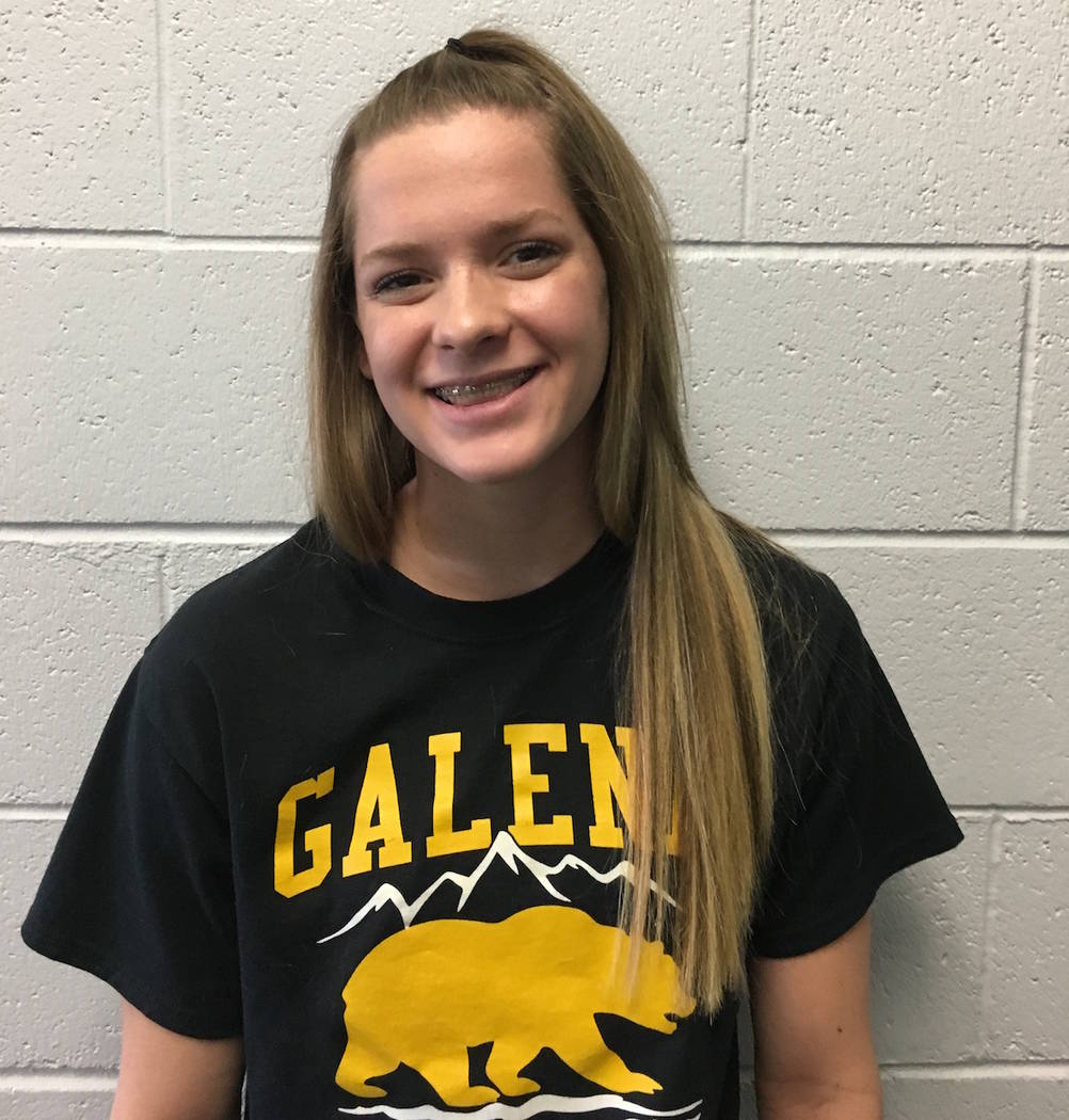 Galena's Summer Murphy is a member of the Nevada Preps all-state girls swimming team.