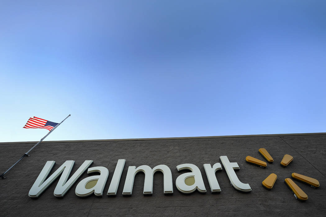 This Nov. 9, 2018, file photo shows a Walmart Supercenter in Houston. Walmart is extending its ...