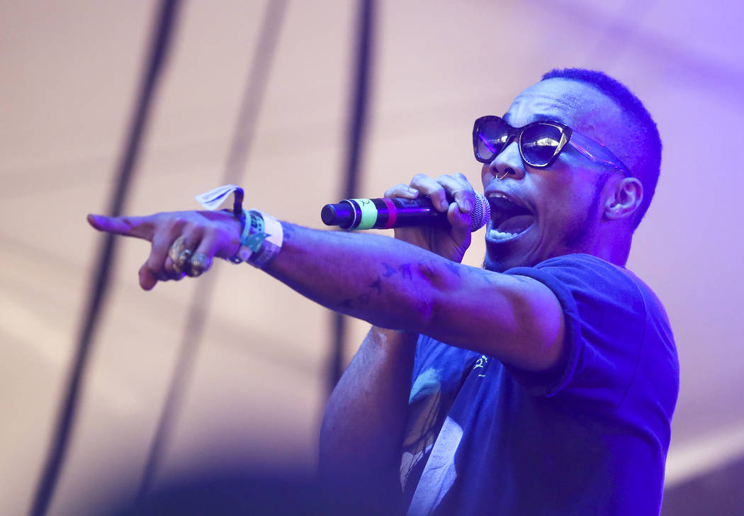 Anderson .Paak performs at the FADER FORT Presented by Converse during the South by Southwest M ...