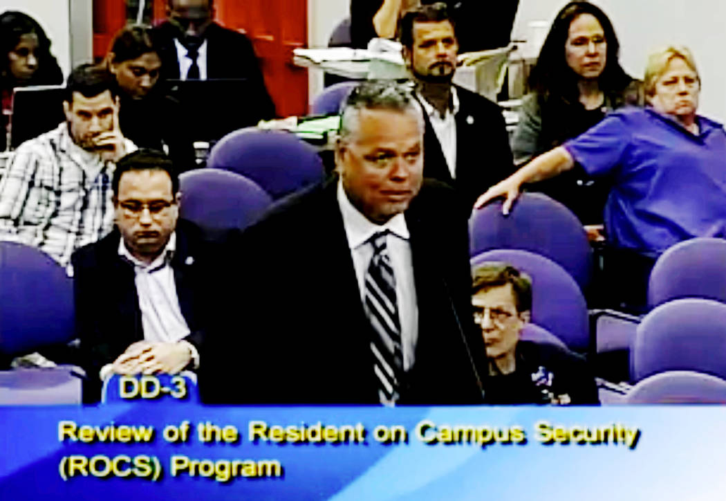 FILE - In this Feb. 18, 2015, file frame from video from Broward County Public Schools, school ...