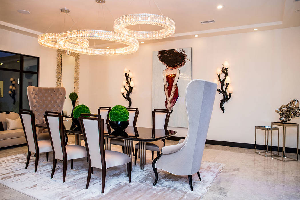 Like very room in the home, the formal dining room is a work of art. (Tonya Harvey Real Estate ...