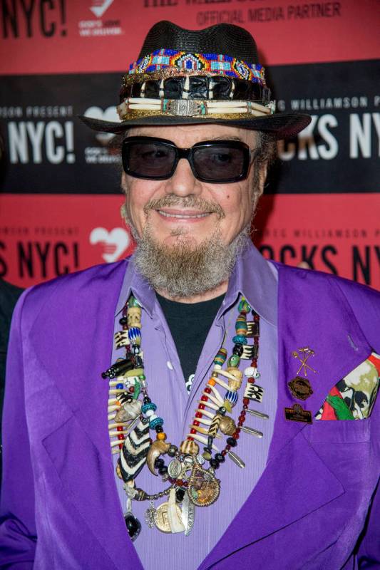 Dr. John attends Love Rocks NYC! at the Beacon Theatre on Thursday, March 9, 2017 in New York. ...