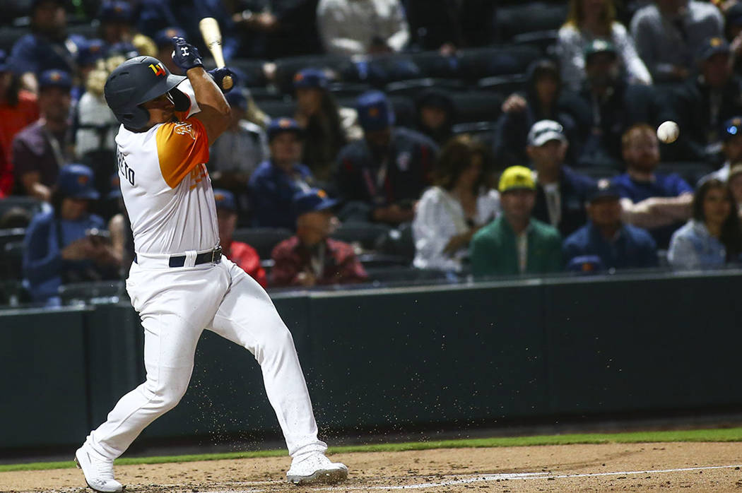 Las Vegas Aviators second baseman Franklin Barreto (Las Vegas Review-Journal)