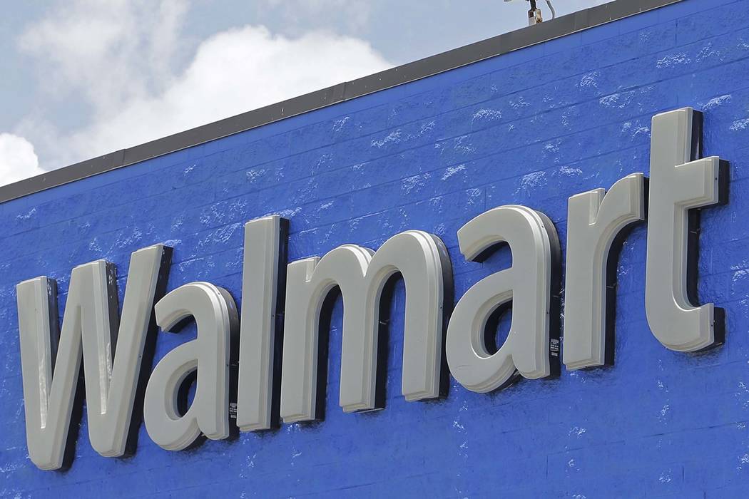 The exterior of a Walmart store. (Alan Diaz/AP, File)