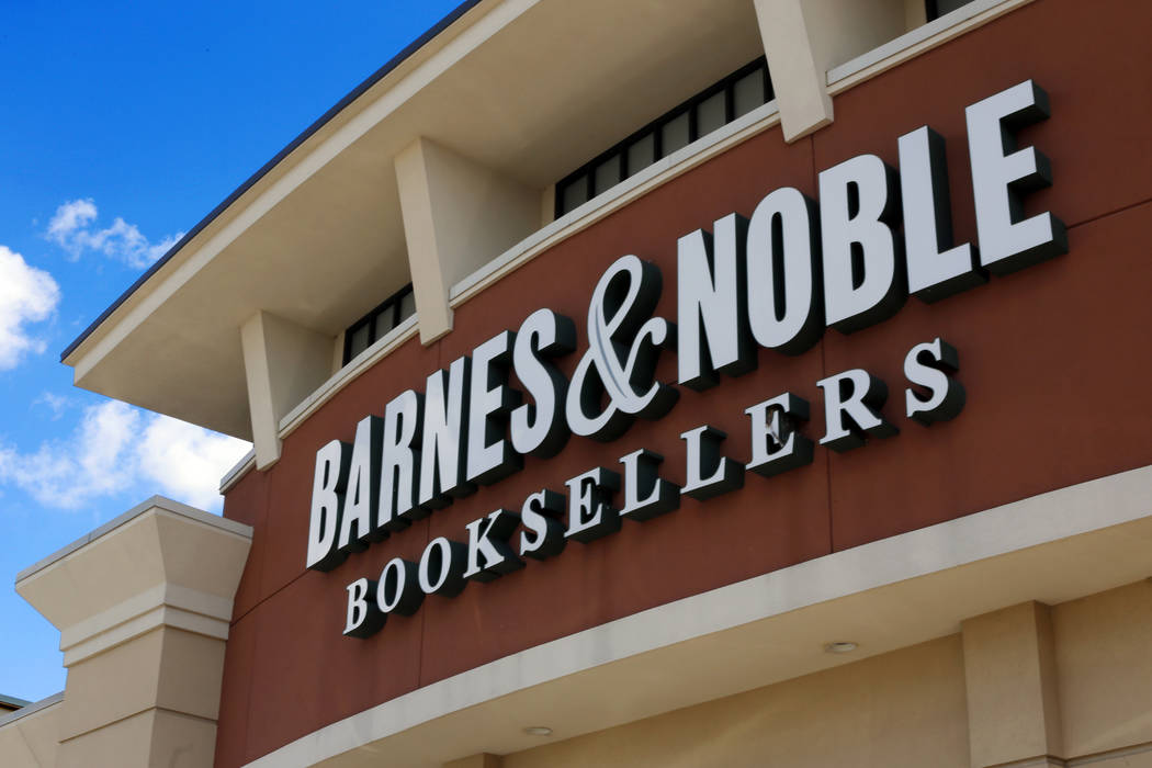 An Aug. 31, 2017 file photo, shows a Barnes and Noble Booksellers store in Pittsburgh. The bel ...