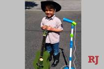 This undated photo provided by Sheletta Brundidge shows her son Daniel. Lil Nas X has found hug ...