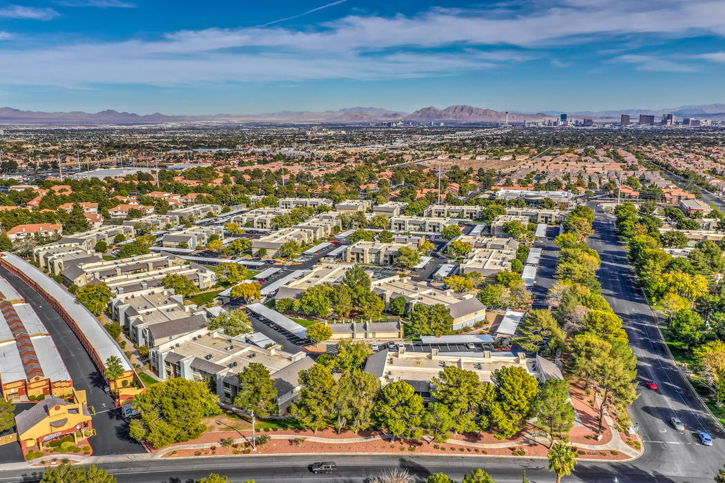 TruAmerica Multifamily said it purchased Las Vegas apartment complex Allanza at the Lakes, seen ...