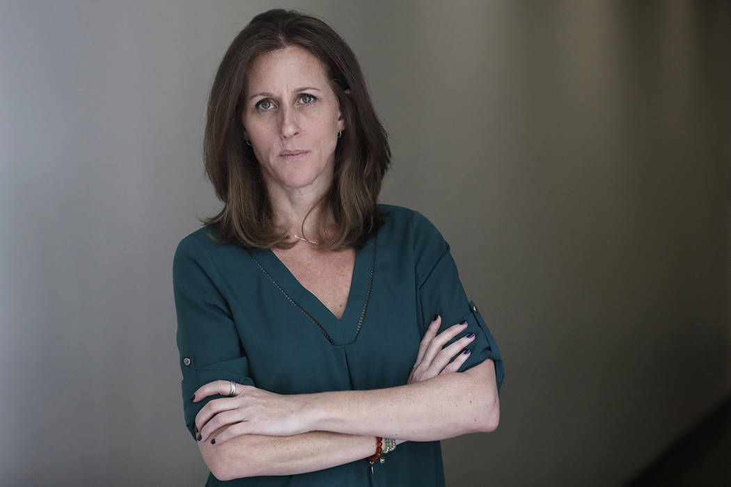 Kim Goldman poses for a portrait Friday, June 7, 2019, in Los Angeles. Goldman has continued to ...