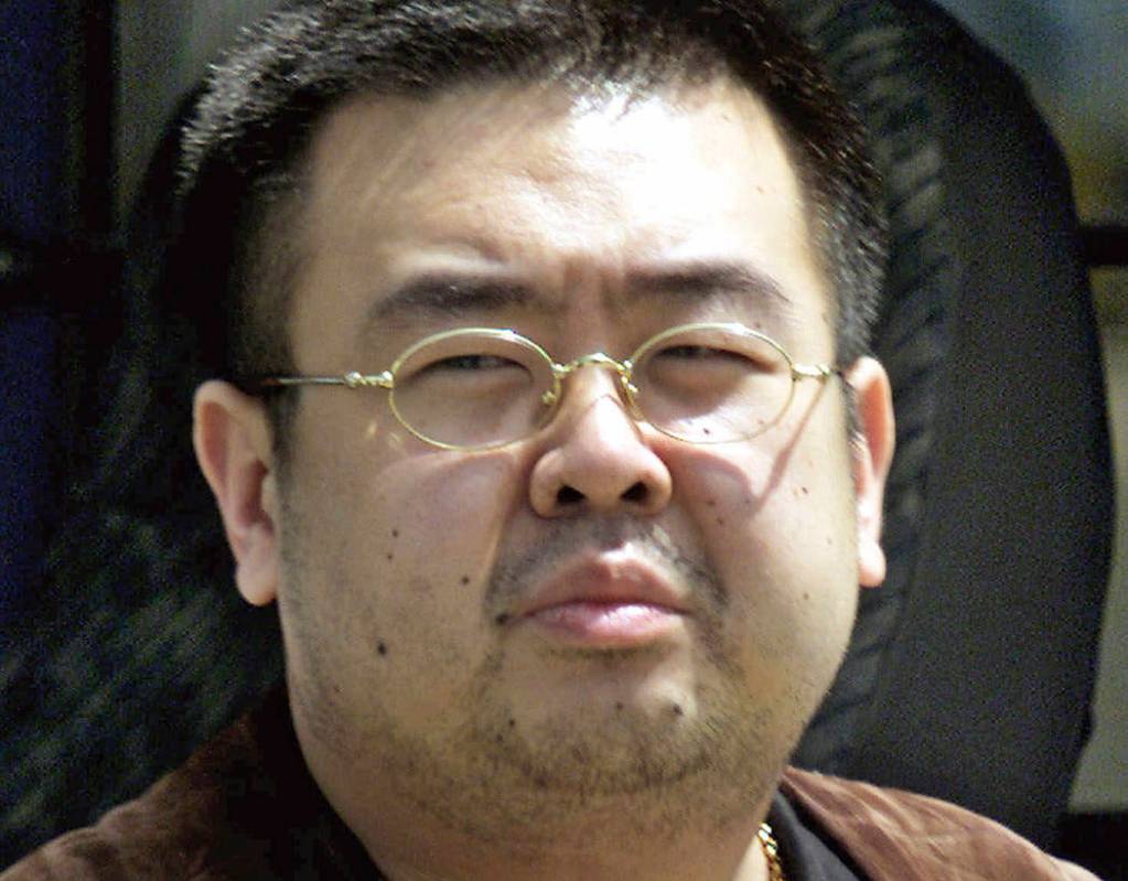 FILE - This May 4, 2001, file photo shows Kim Jong Nam, exiled half brother of North Korea's le ...