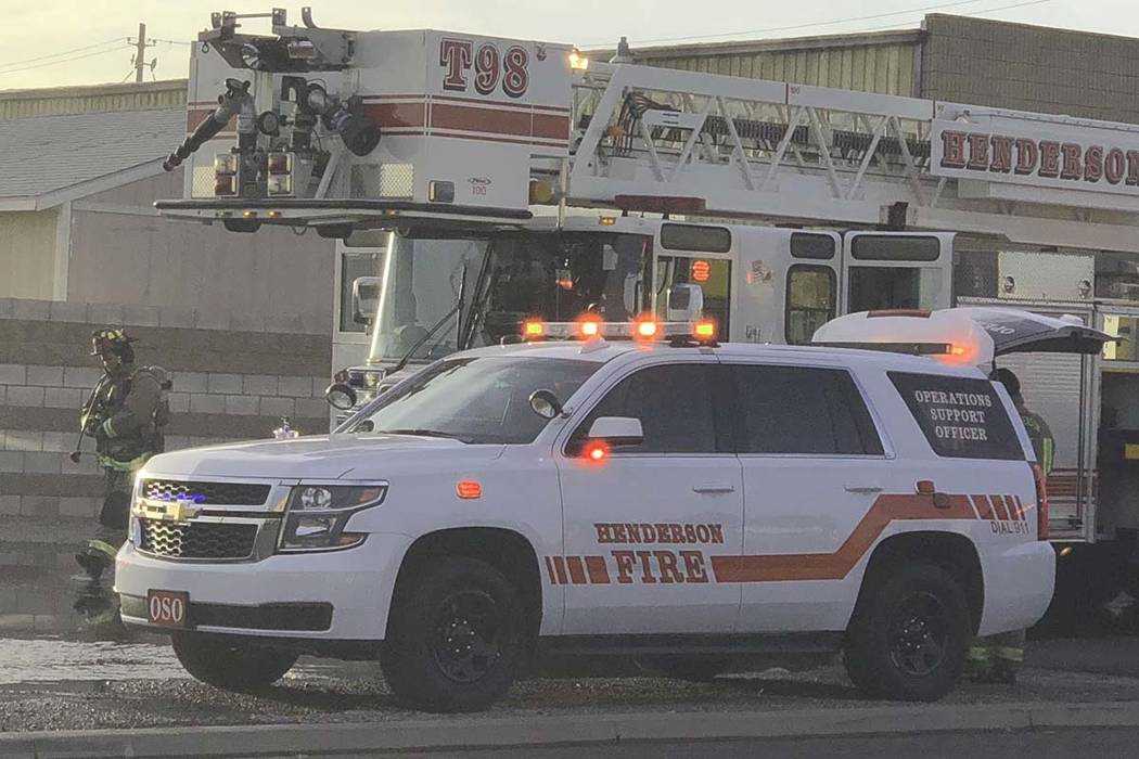 Henderson Fire Department (Las Vegas Review-Journal)