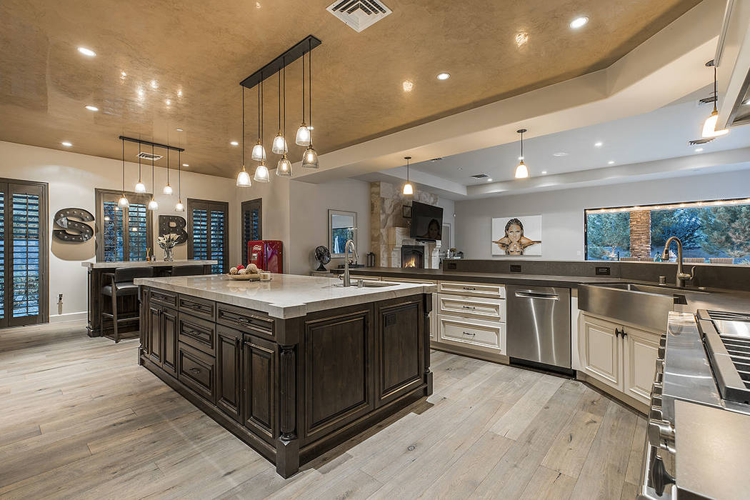 The large kitchen has a household desk area. (Ivan Sher Group)