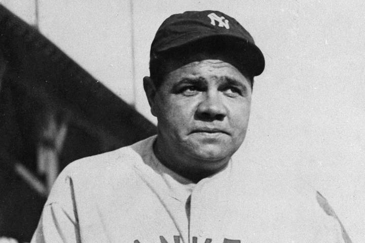 This is an undated photo showing New York Yankees baseball player Babe Ruth. (AP Photo)