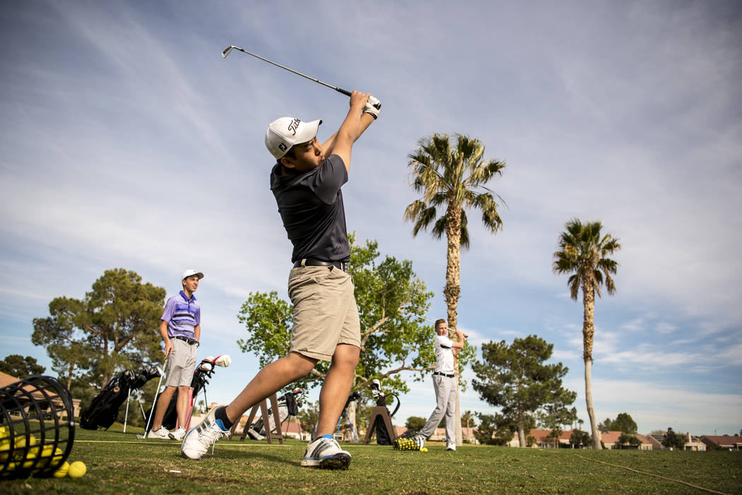 Palm Valley Golf Course in Las Vegas. Joshua Dahl/Las Vegas Review-Journal
