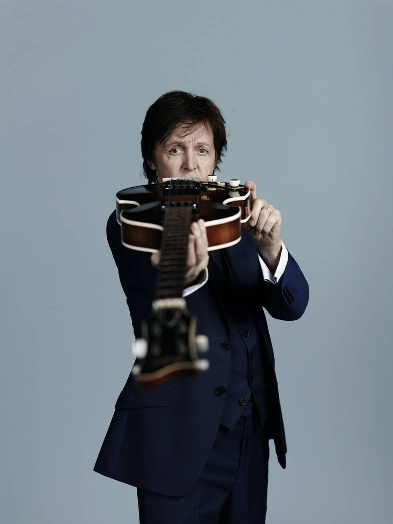 Paul McCartney's last headlining Vegas show was at the MGM Grand in 2011. (Mary McCartney)