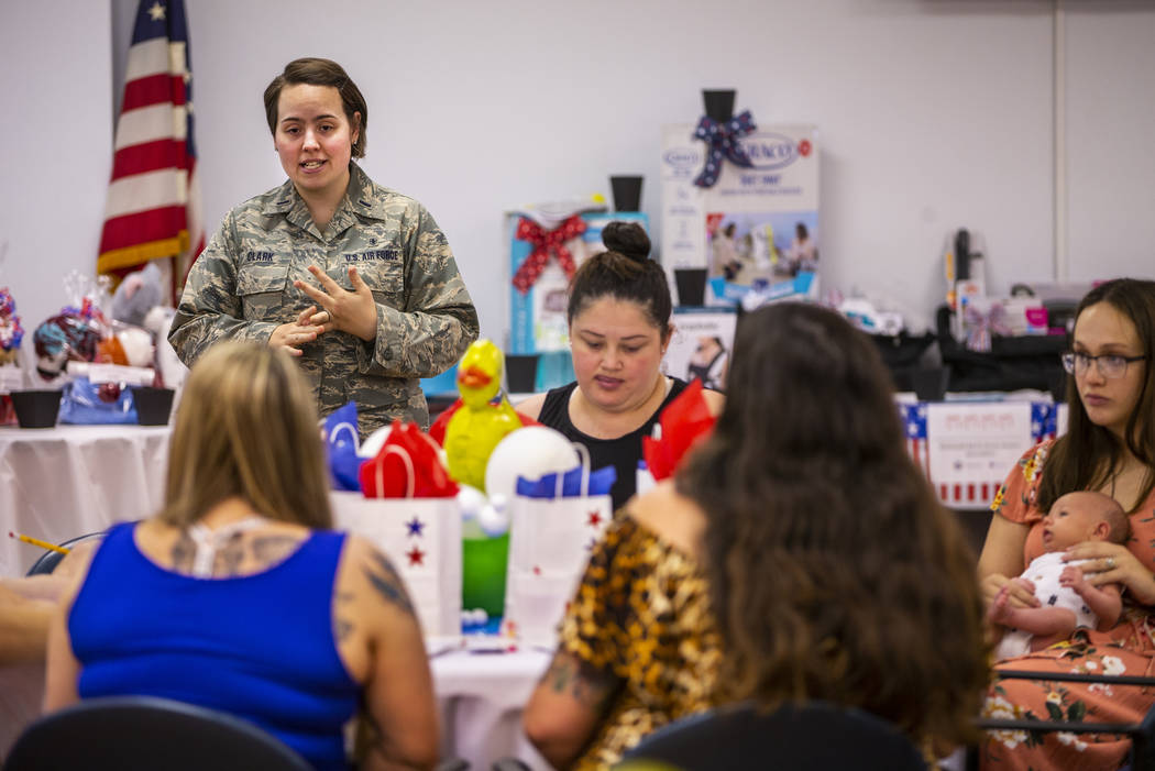 1st Lt. Montana Clark as an RN with the Nellis AFB Labor & Delivery unit talks about their serv ...