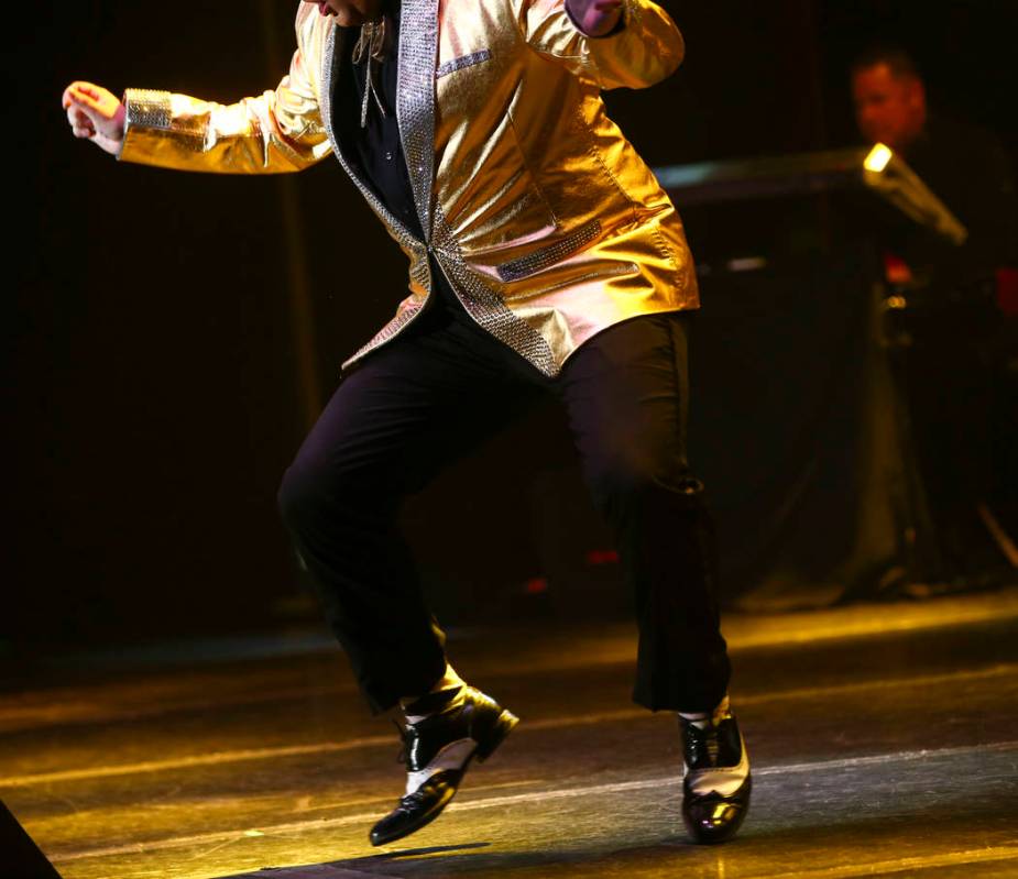 Richard Wolfe, of Ontario, Canada, performs in the '50s era competition during the 10th annual ...