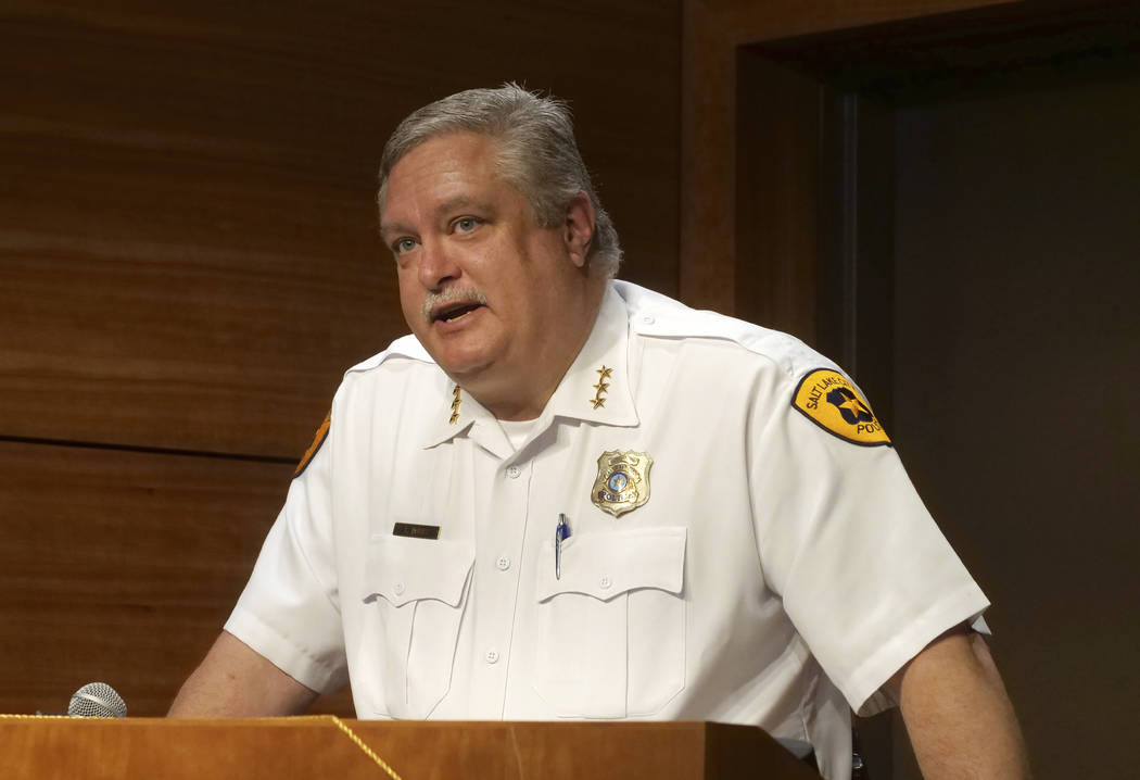 CORRECTS FIRST NAME TO MACKENZIE WITH LOWERCASE K - Salt Lake City assistant Police Chief Tim D ...