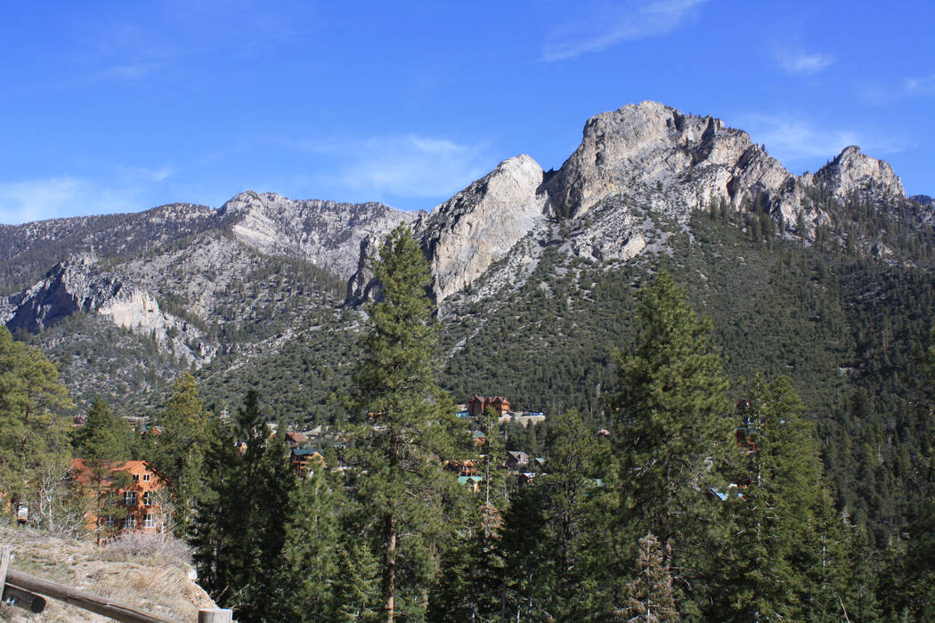 The closest day trip to find cool temperatures from Las Vegas is the Mount Charleston area of t ...