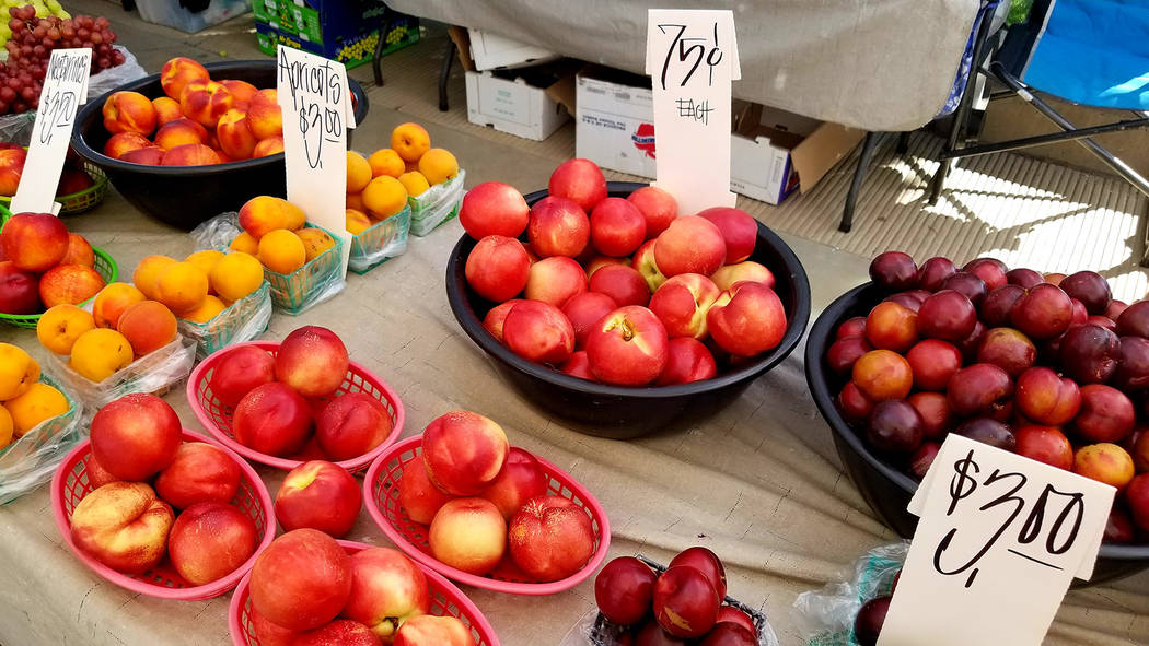 Fruit is seen at the Water Street market. (Natalie Burt)