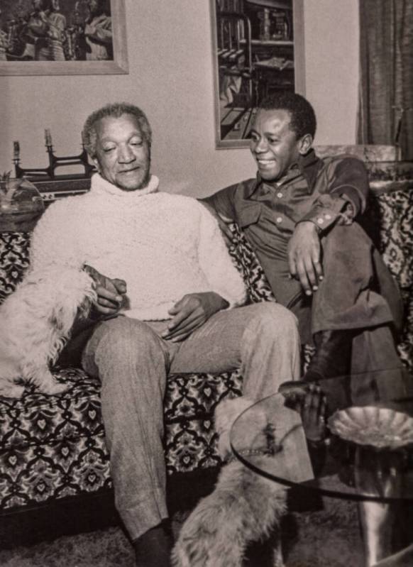 Redd Foxx and Flip Wilson at the Las Vegas Hilton in Las Vegas in 1978. (Westgate)