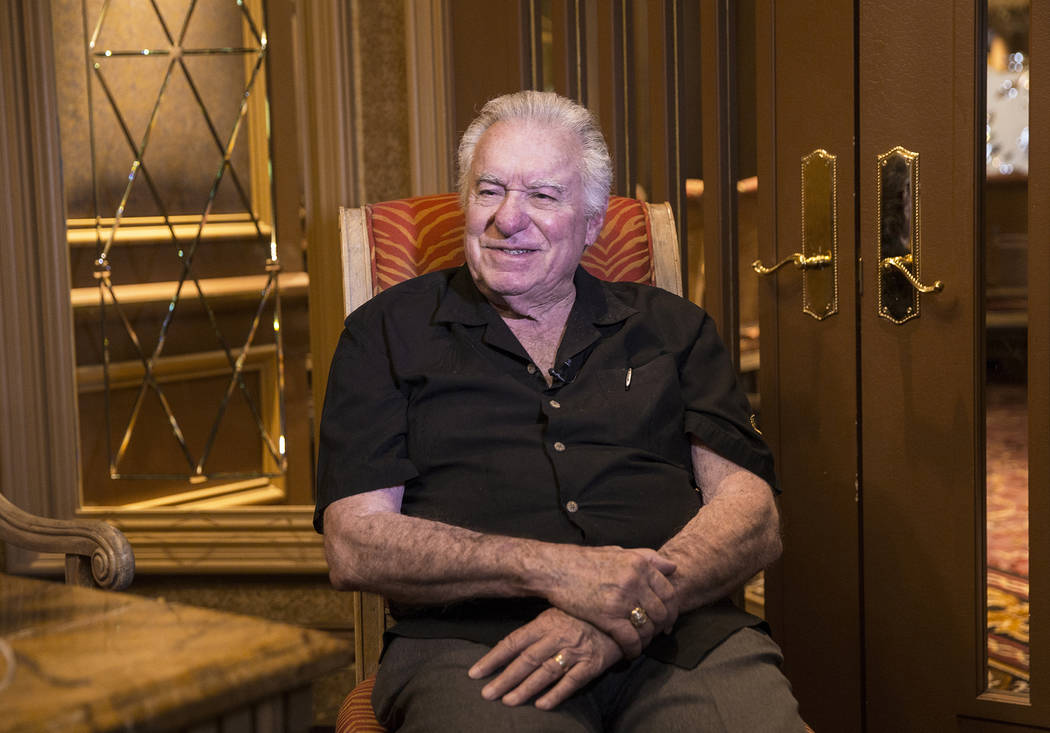 Westgate owner David Siegel discusses his memories of Elvis Presley on Thursday, July 11, 2019, ...