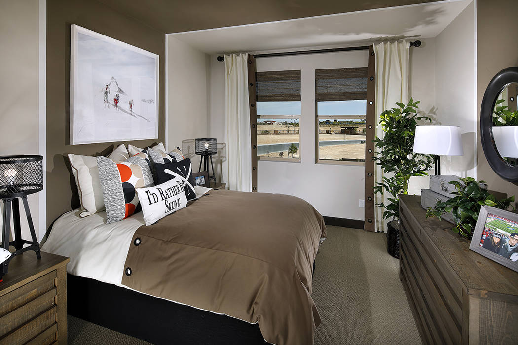 Terra Luna Plan Four has four bedrooms, including a master suite. (Anthony Gomez, A.G. Photogra ...