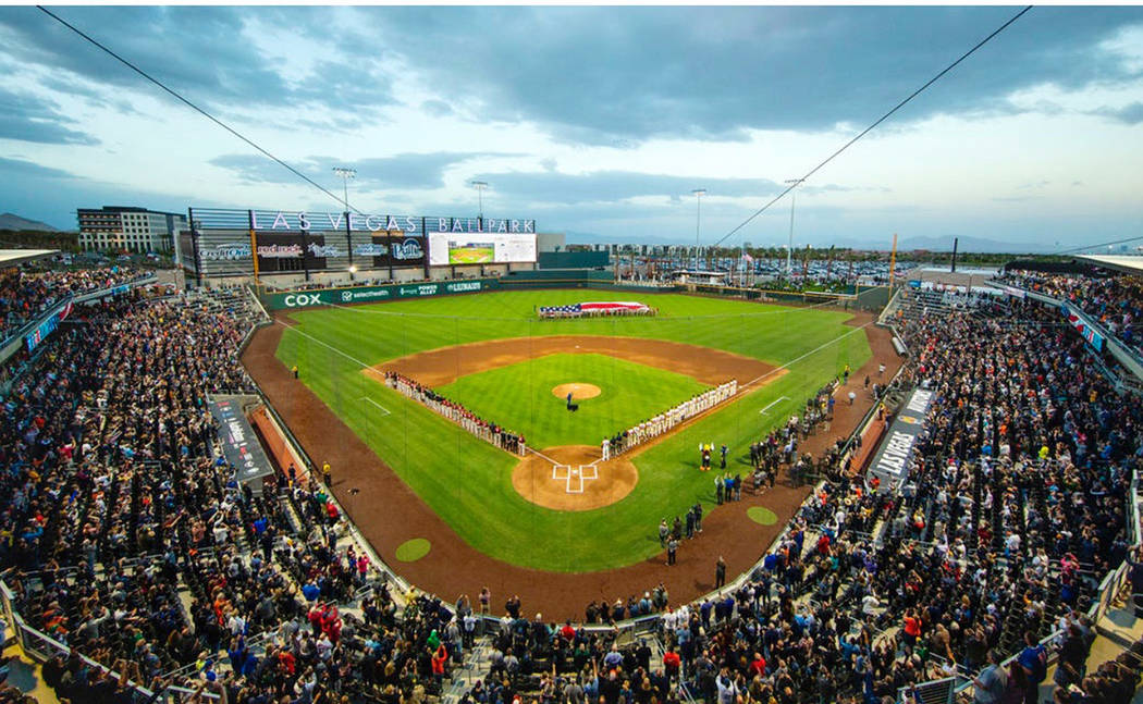 The Las Vegas Aviators, the city’s professional Triple-A baseball team and affiliate of the O ...