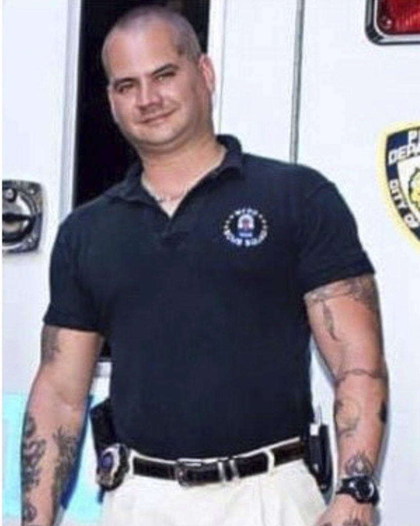 In an undated file photo provided by the New York City Police Department, NYPD Detective Luis A ...